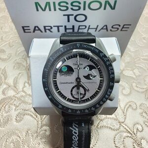 Swatch x Omega Moonswatch Mission To Earthphase Watch